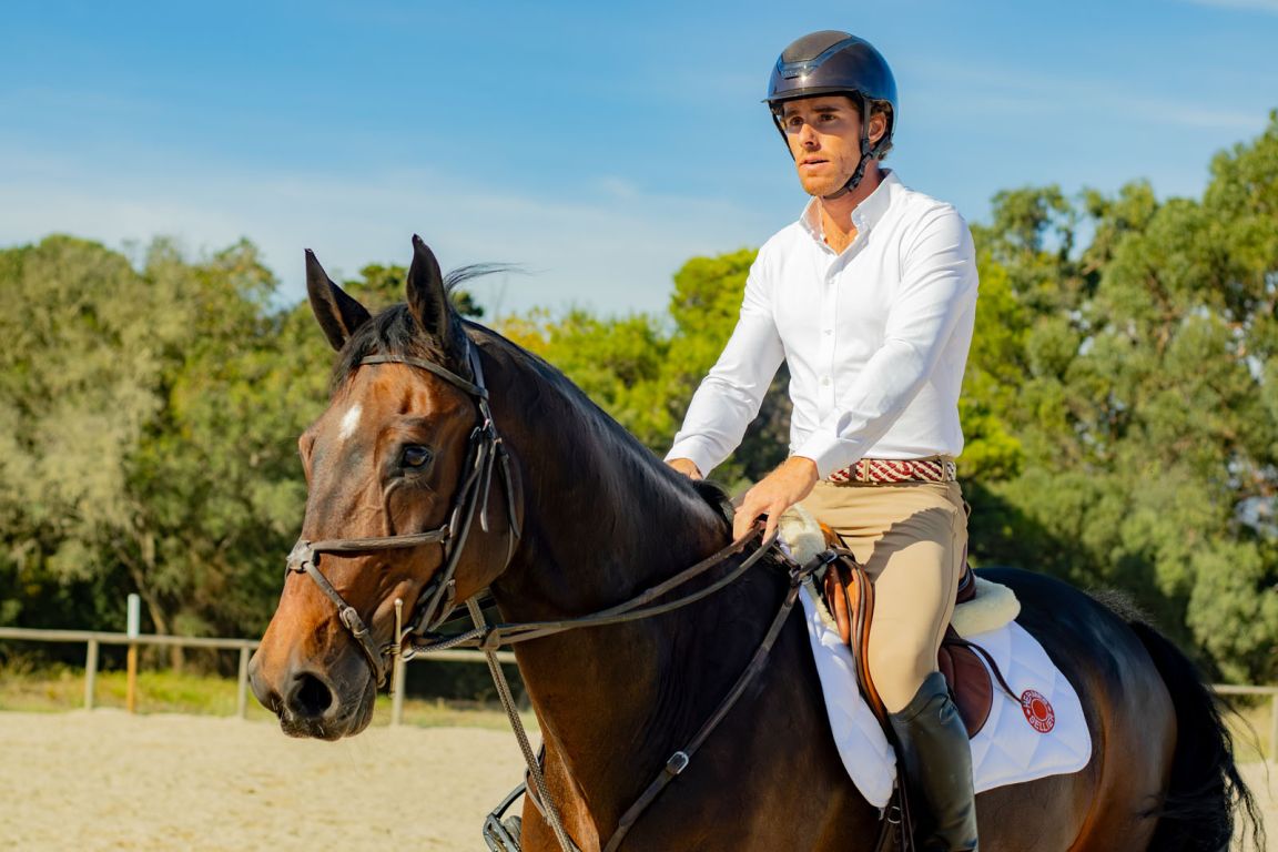 "Praticamente nasci em cima de um cavalo"