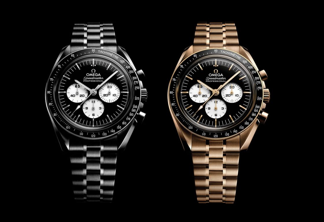 OMEGA SPEEDMASTER MOONWATCH: O CONTRASTE LUNAR