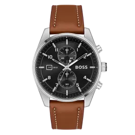 Relógio SKYTRAVELLER Cronógrafo Aço Pele