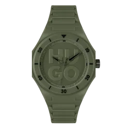 Relógio #Grail Verde TR90 e Silicone