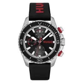 Relógio Homem Multifunções Silicone #DIVE