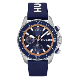 Relógio Homem Multifunções Silicone #DIVE