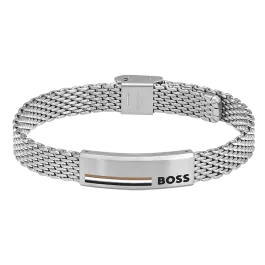 Pulseira Homem Malha Aço ALEN