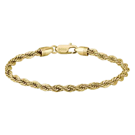 Pulseira Homem Aço Dourado MYLES