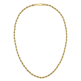 Colar Homem Aço Dourado MYLES