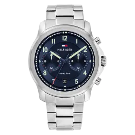 Relógio Homem Multifunções Aço