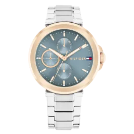 Relógio Senhora Multifunções Bicolor