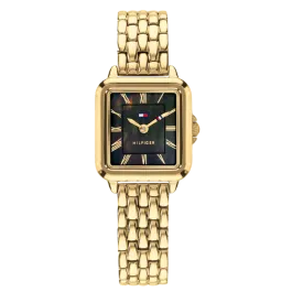 Relógio Mulher Aço IP Dourado