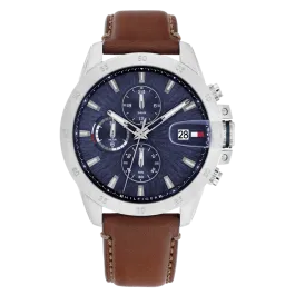 Relógio Homem Multifunções Pele