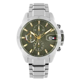 Relógio Homem Multifunções Aço