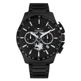 Relógio Homem Cronógrafo Alumínio e Aço