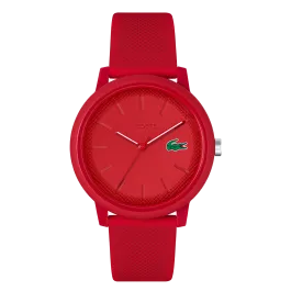 Relógio L.12.12 Vermelho Silicone