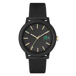 Relógio L.12.12 Preto Dourado