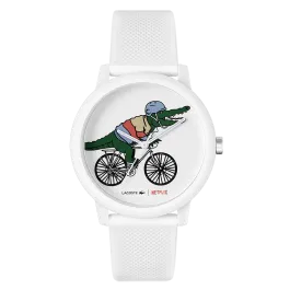 Relógio L.12.12 X Netflix Sex Education Branco