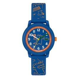 Relógio Criança L.12.12 Azul Silicone