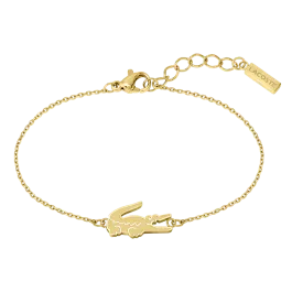 Pulseira Mulher aço dourado CROCODILE