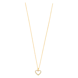 Colar OBINOR Coração Dourado