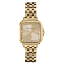 Relógio Mulher GROSVENOR Aço IP Dourado