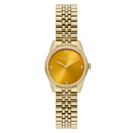 Relógio Mulher Highbury Aço Dourado