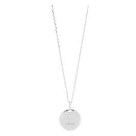 Colar ELLANOR LETTER L Prateado