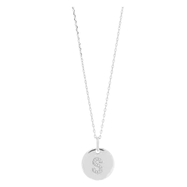 Colar ELLANOR LETTER S Prateado