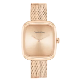 Relógio Senhora Dourado Rosa