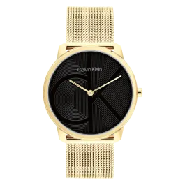 Relógio Senhora Dourado e Preto