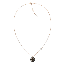 Colar Dourado Rosa