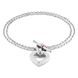 Pulseira Mulher Aço Coração