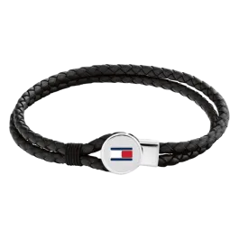 Pulseira Homem Dupla Pele Preta