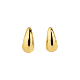 Brincos Senhora em Prata Dourada