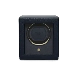 Caixa de Relógio Rotativa Unitária Azul