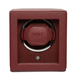 Caixa de Relógio Rotativa Unitária Bordeaux