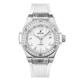 BIG BANG ONE CLICK STEEL WHITE DIAMONDS