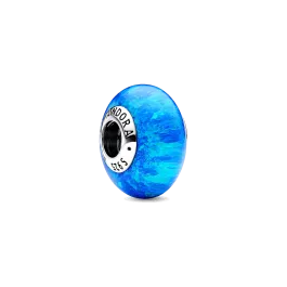 Conta Murano Azul