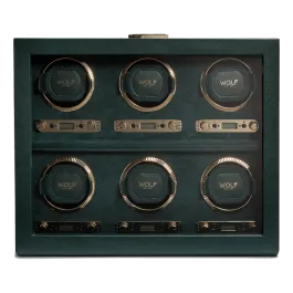 Caixa Rotativa 6 Relógios British Racing