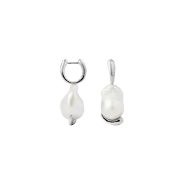 Brincos Pearl Mist Silver