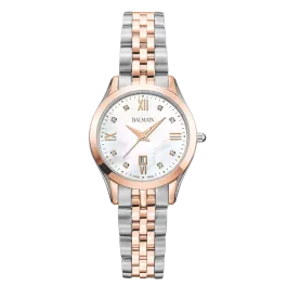Relógio de Senhora Classic R Bicolor Madrepérola e Diamantes