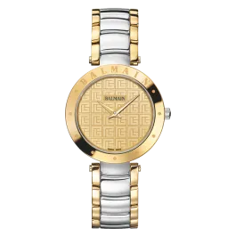 Relógio de Senhora Balmainia Bijou bicolor e Logo B