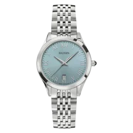 Relógio de Senhora Classic R Aço e mostrador azul