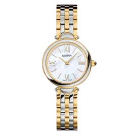 Relógio Senhora Haute Elegance Bicolor mostrador Madrepérola