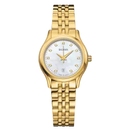 Relógio Balmain Beleganza Lady gold pvd diamantes