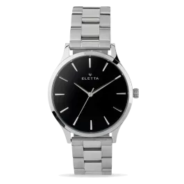 Relógio Homem New Classic XL Silver & Black