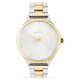 Relógio Mulher New Classic Lady XL Silver & Gold