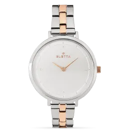 Relógio Mulher Pearl Silver & Rose