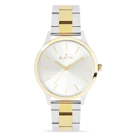 Relógio Mulher New Classic Lady Silver & Gold