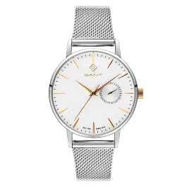 Relógio Feminino Park Hill Lady Branco e Prateado