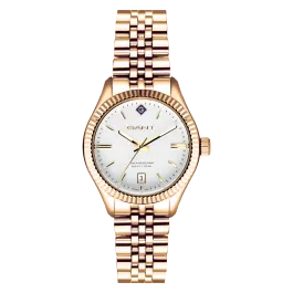 Relógio Feminino Sussex Branco e Dourado