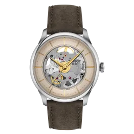 Relógio Homem Tissot Chemin Des Tourelles Skeleton