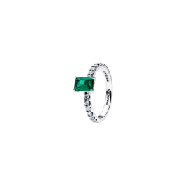 Anel Cristal Verde Real